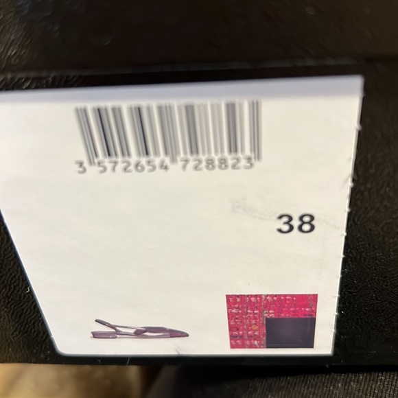 Brand new Chanel Pink Tweed Slingback Sandals - Picture 7 of 7